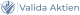 Logo Valida Aktien